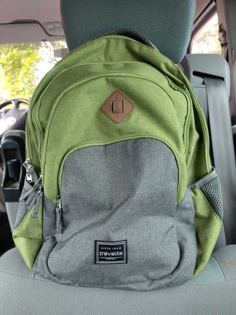mein neuer Rucksack für die "Männerdinge"