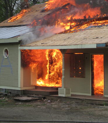 House on fire