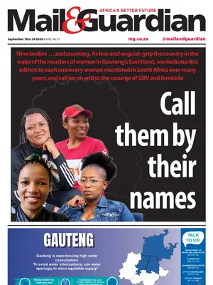Prima Pagina "Mail & Guardian"