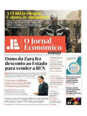 Prima Pagina "O Jornal Económico"
