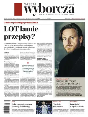 Prima Pagina "Gazeta Wyborcza Stoleczna"