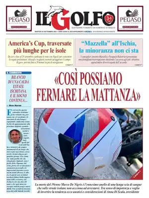 Prima Pagina "Il Golfo"