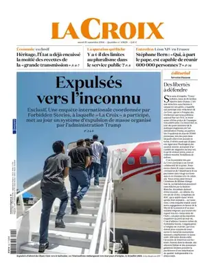 Prima Pagina "La Croix"