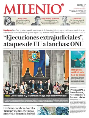Prima Pagina "Milenio"