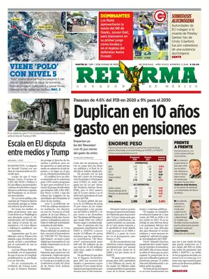 Prima Pagina "Reforma"