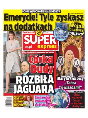 Prima Pagina "Super Express"