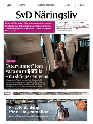 Prima Pagina "SvD Näringsliv"