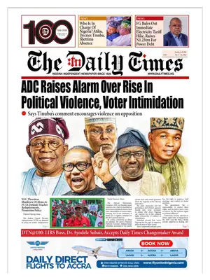Prima Pagina "The Daily Times (Nigeria)"