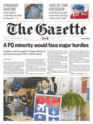 Prima Pagina "The Gazette (Montreal)"