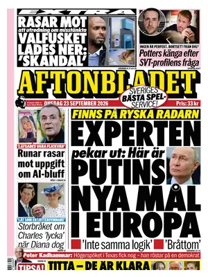 Prima Pagina "Aftonbladet"