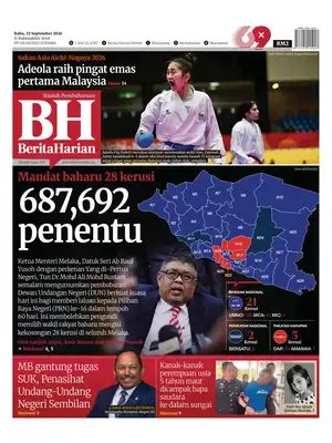 Prima Pagina "Berita Harian"