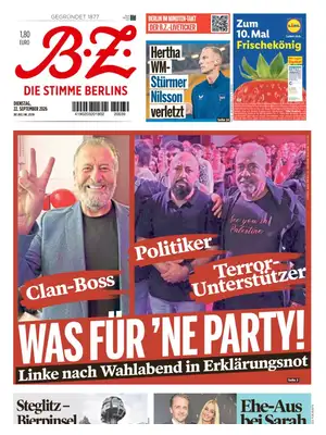 Prima Pagina "B.Z. - Die Stimme Berlins"