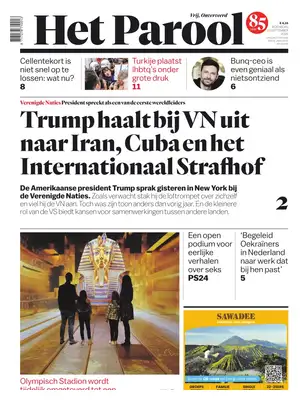 Prima Pagina "Het Parool"