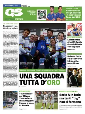 Prima Pagina "QS Quotidiano Sportivo"