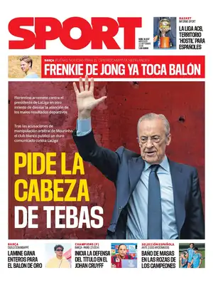 Prima Pagina "SPORT (Barcelona)"